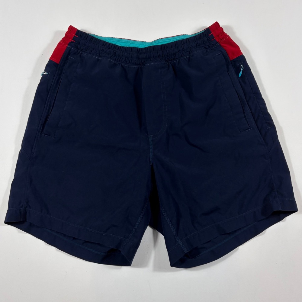 Birddogs‎ Gym Shorts Mens Small Lined Activewear Navy Blue Red